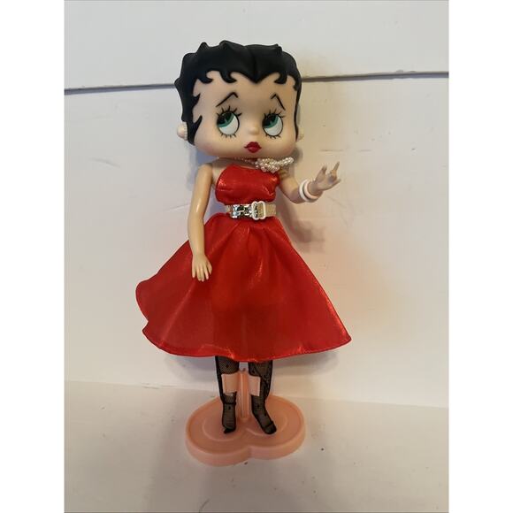 marty toy Other - VINTAGE 1986 M-Toy Betty Boop Fashion Doll Marty Toy Turnable Head & Waist